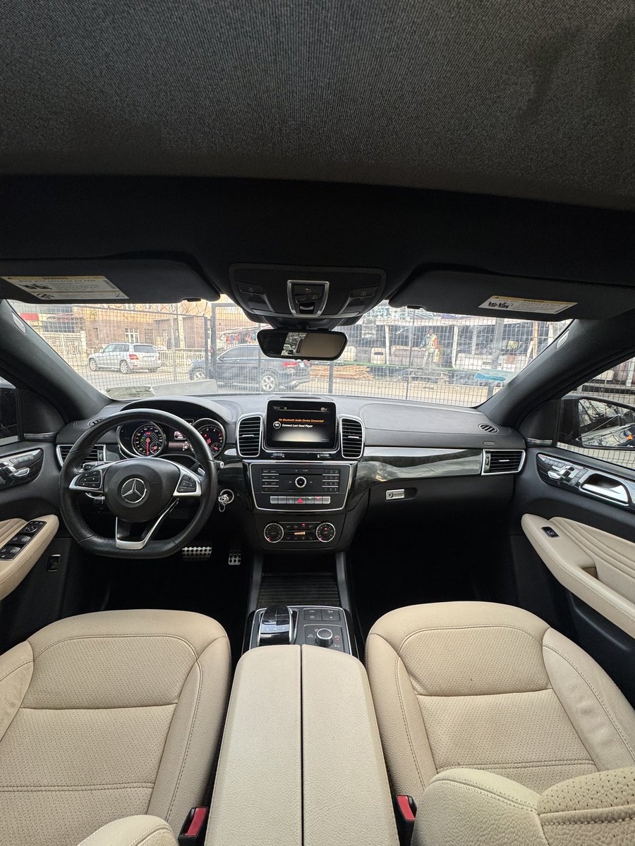 Kinglamarr___'s tweet photo. 2017 Mercedes Benz GLE 43 AMG now available 
- Blue on Cream Interior
🏷️: N78 million ($51k)
Contact for details 📥 https://t.co/GSykmBKX51