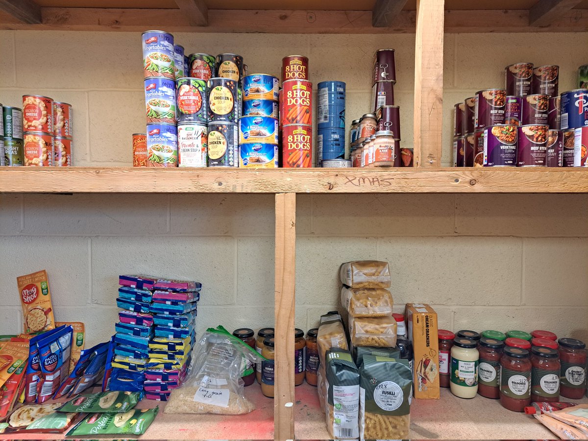 What a great day at our Helping Hand Pantry. Today was the busiest it's ever been. We're back open on 4th April 10am-11am #communityfocusedschool