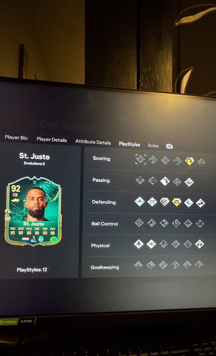 User19270000's tweet photo. @FIFA22_INFO is my St Juste any good??? https://t.co/jEcC9zC7GI