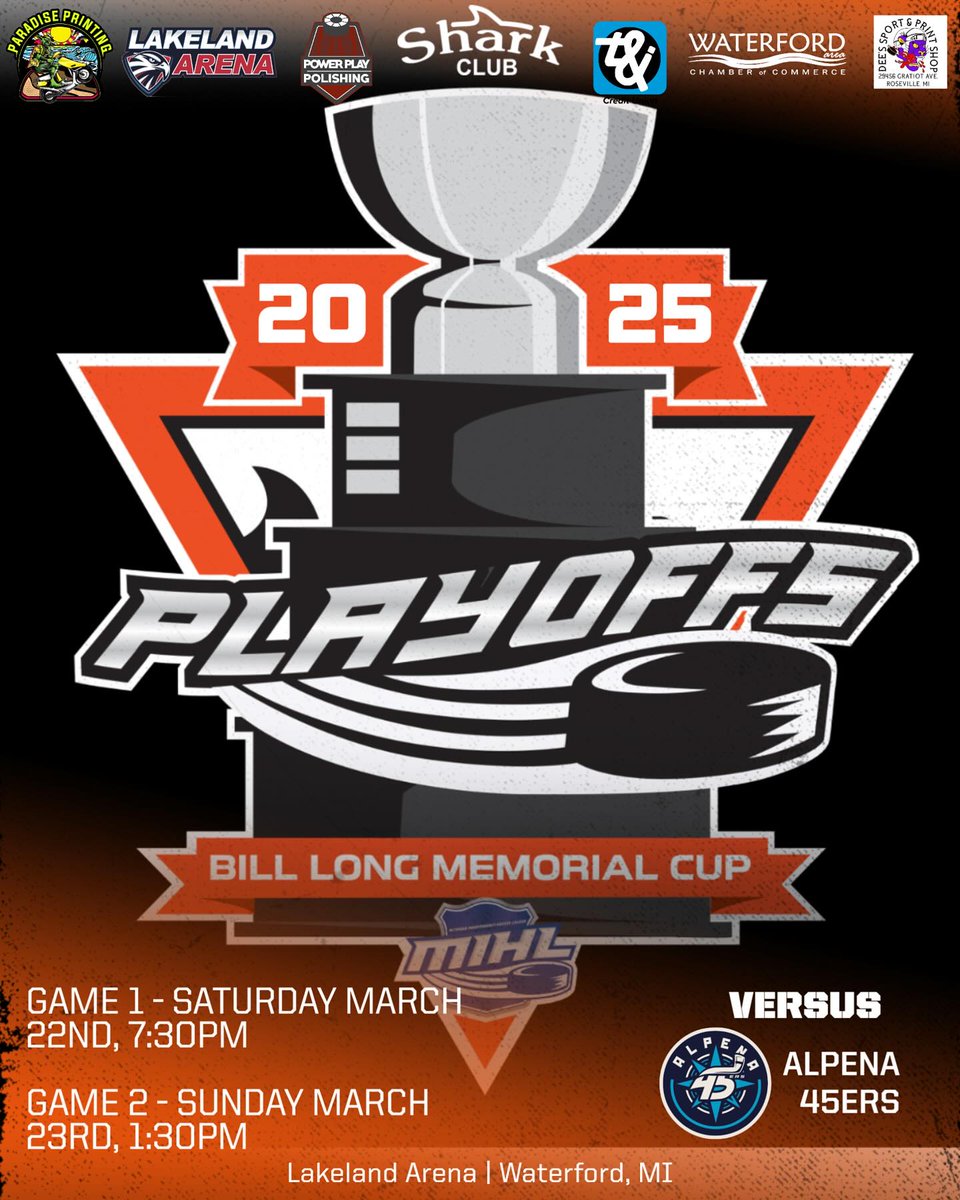 GoLiveSportsCast (@golivesportcast) on Twitter photo What's happening? Playoff hockey, THAT'S WHAT! <a href="/waterfordsharks/">Waterford Sharks</a> @alpena45ers #Hockey Can't make it to Lakeland? Watch live on the web, on Roku, or using your TCL tv! golivesportscast.com/2025/03/mihl-h… What's happening? Playoff hockey, THAT'S WHAT! <a href="/waterfordsharks/">Waterford Sharks</a> @alpena45ers #Hockey Can't make it to Lakeland? Watch live on the web, on Roku, or using your TCL tv! golivesportscast.com/2025/03/mihl-h…