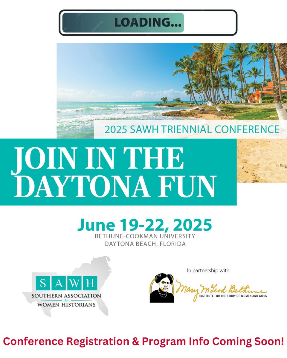 Stay tuned...Registration and the Conference Website for the 2025 Triennial Conference is coming soon!

The countdown to Daytona has officially begun. Will we see you there?