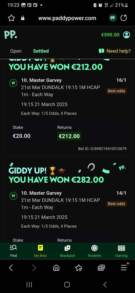 14/1 lands in the group ✅👍👍 #winner