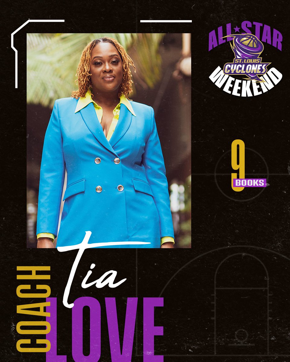 I’m outside! 🎉🏀 Excited to be a Featured Author at Alexandria House’s St. Louis Cyclones All-Star Weekend in Charlotte July 25-27, 2025!

VIP is SOLD OUT, and tickets are moving FAST! Don’t miss it—grab yours now: msalexhouse.com/all-star-weeke…