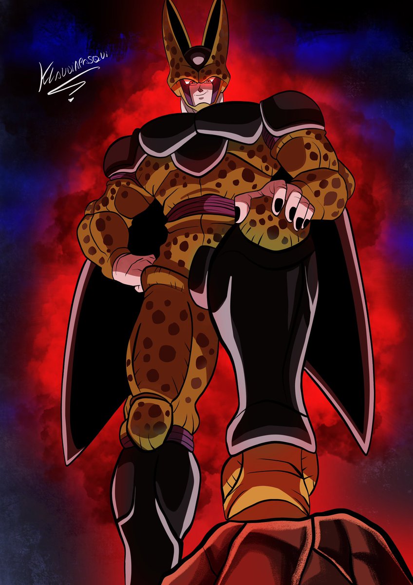 KlaArt96's tweet photo. The perfect bug 💚✨  #DragonBall #perfectcell #cell #dbzcell #cell #DragonBallZ #DragonBallZ #dragonballdaimaspoilers  #DragonBallSuper 
 #ドラゴンサバイバル4 #Cellvember https://t.co/vCRxdjp6Cv