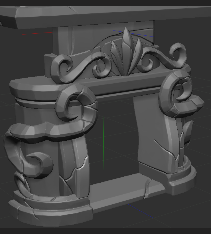 AeterosH's tweet photo. Just finished making a fireplace for the scene. 😴💤💤Previously I made a shield with a dragon head for this fireplace. I really hope to finish it soon.🤩
#3dartwork #3dart #gamedevelopment #blender3d #zbrush #gameart #indiegames #environnement #gamedev https://t.co/9cfPvNTOm3