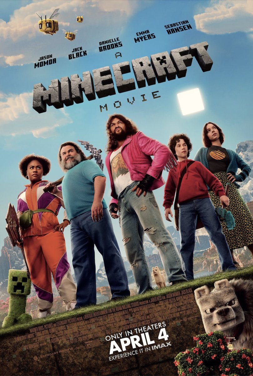 GeekVibesNation's tweet image. ATLANTA! Enter for a chance to win passes to see the #Minecraft movie on March 30 at 11am

To Enter:

Follow @GeekVibesNation  &amp;amp; Retweet

(Winners must live in ATLANTA area)