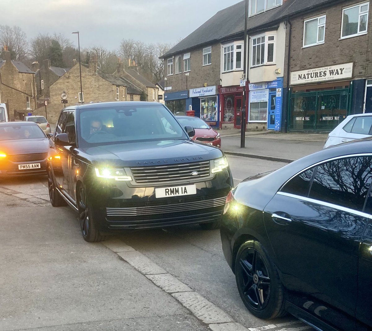 BlokeSheffield's tweet photo. Just a Fulwood twat parking in the Disabled parking place so the #nobhead can pick his takeaway up 
#opparksafe #disabledparking @ParkinginSheff @SheffParking @SheffCouncil https://t.co/QHpCx6H2sS