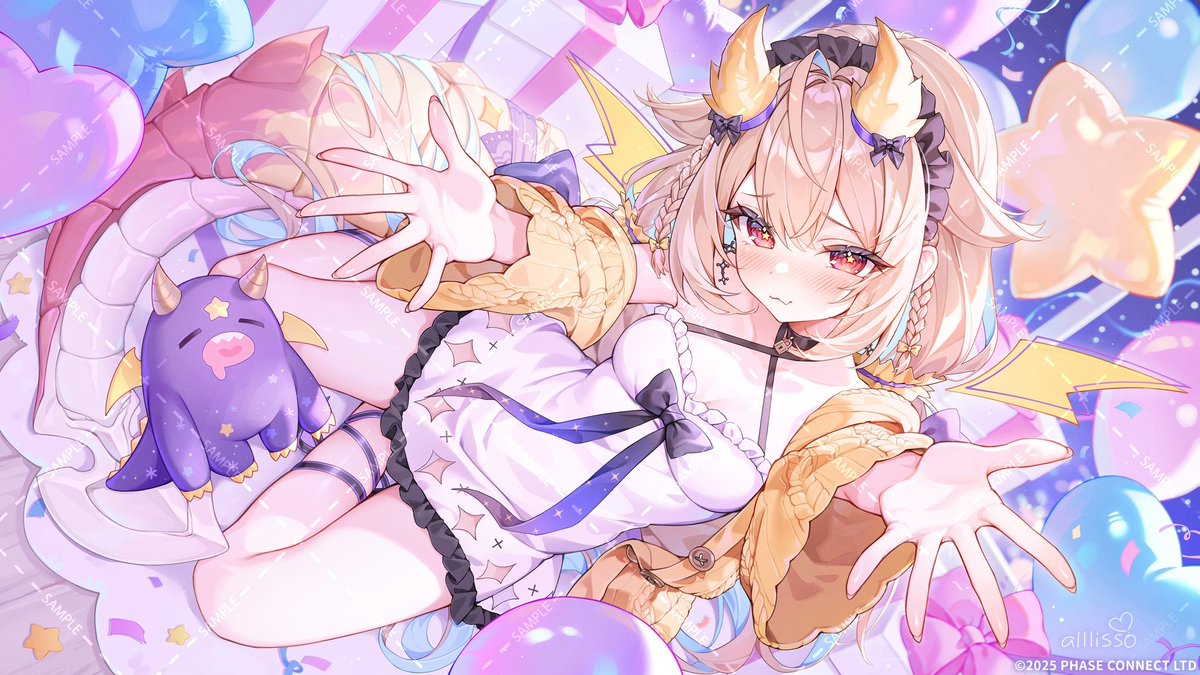 alllisso_'s tweet photo. i draw birthday illust for @UtataneNasa 🎉💖⊹💫️｡⋆
#supicture https://t.co/qByM1wNgDL