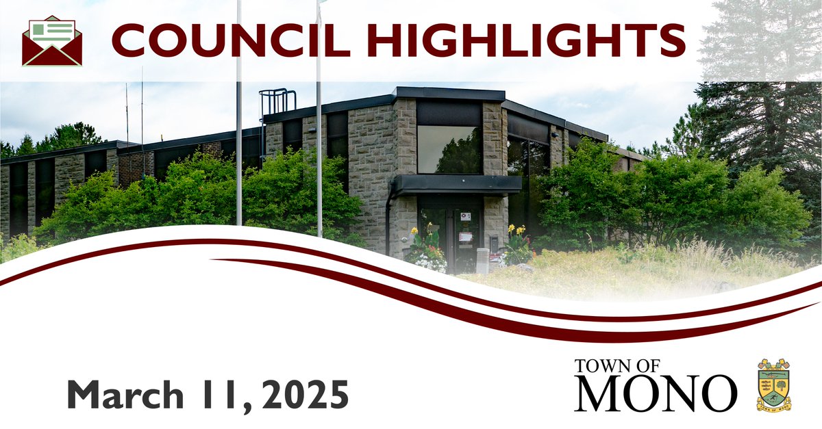 Council Highlights are out! 📨 In this issue from March 11: Glenoe School Receives Designation, Committee of Adjustment Rules of Procedure, Guiding Council’s Unfinished Business, &amp; more!

Read the highlights:
mailchi.mp/2b1a06e36842/c…