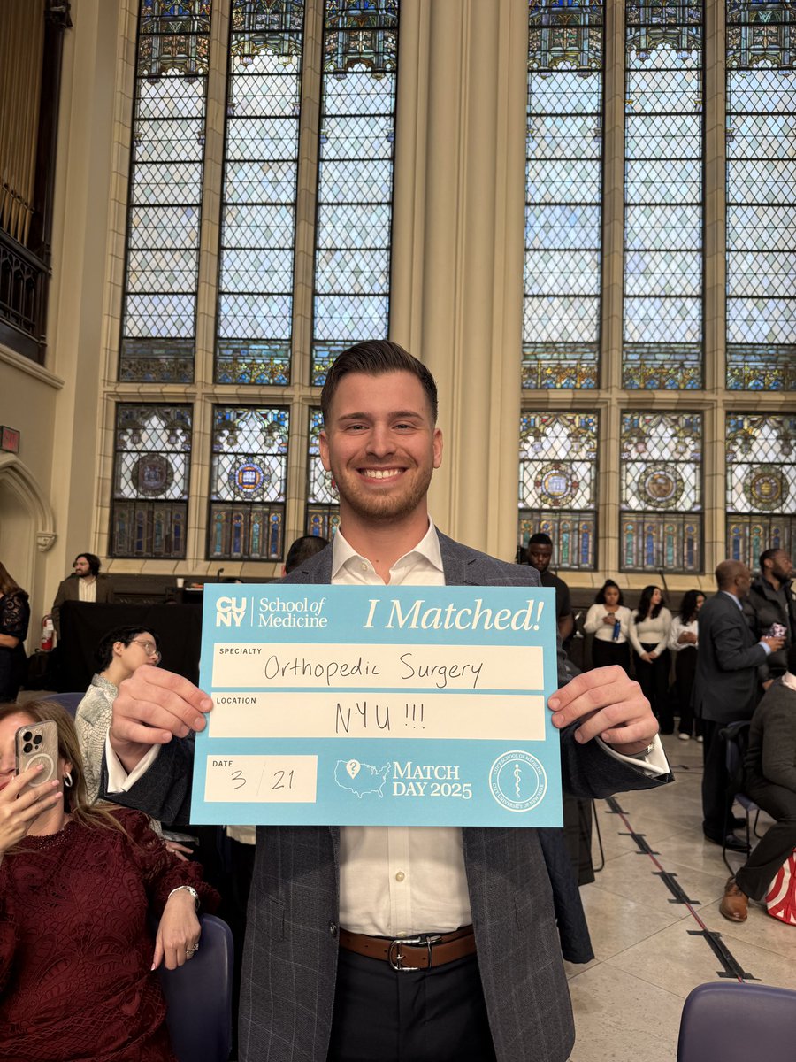 Alan P. Samsonov (@alansamsonov1) on Twitter photo It’s a match! Blessed to be going to my #1 choice for orthopedic surgery residency <a href="/nyulangoneortho/">NYU Langone Orthopedics</a>! This is possible because of my fantastic family, friends, partner, mentors, and more. See you 7/1 <a href="/nyulangone/">NYU Langone Health</a> #match2025 #ortho #orthomatch It’s a match! Blessed to be going to my #1 choice for orthopedic surgery residency <a href="/nyulangoneortho/">NYU Langone Orthopedics</a>! This is possible because of my fantastic family, friends, partner, mentors, and more. See you 7/1 <a href="/nyulangone/">NYU Langone Health</a> #match2025 #ortho #orthomatch