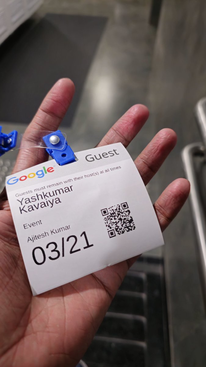 yashkavaiya's tweet photo. Excited to have participated in Google Cloud AI Labs '25! Great opportunity to enhance my AI skills and connect with fellow tech enthusiasts. Looking forward to applying these new insights! #GoogleCloudAI #AILabs2025 #TechSkills https://t.co/9PevG1pxi9