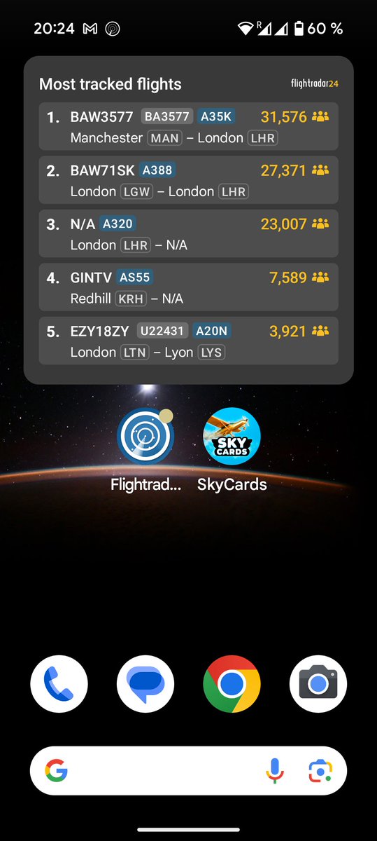 Flightradar24 tweet media