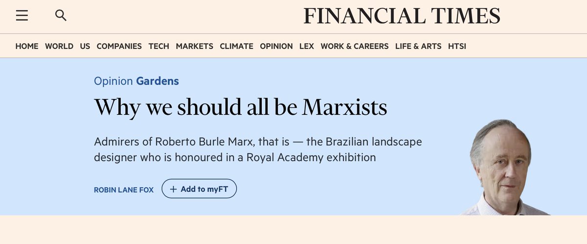 Fair play to FT for getting me to click into their gardening column