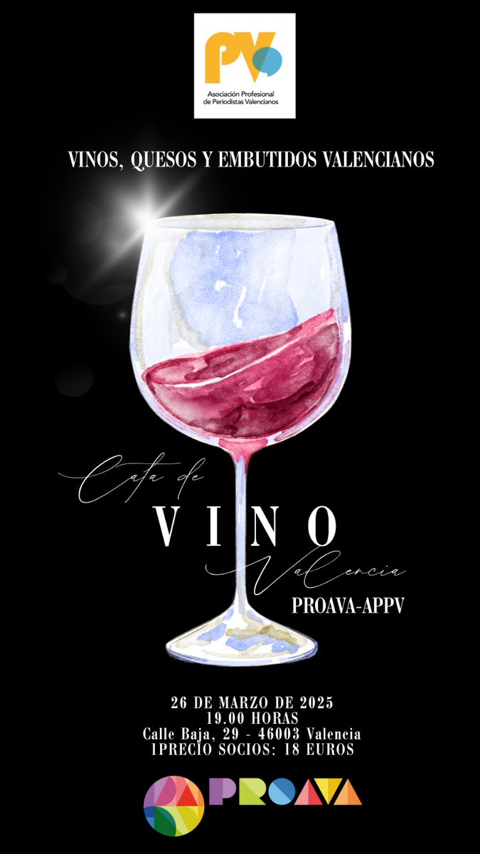 _APPV_'s tweet image. El 26 de marzo a las 19h, APPV y PROAVA te invitan a una cata de vinos con maridaje en un lugar mágico: ¡El Celler, la bodega más antigua de Valencia! Reserva tu plaza ap.periodistasvalencianos@gmail.com . ¡El pago se realizará in situ!
#cata #vino #maridaje #valencia #elceller