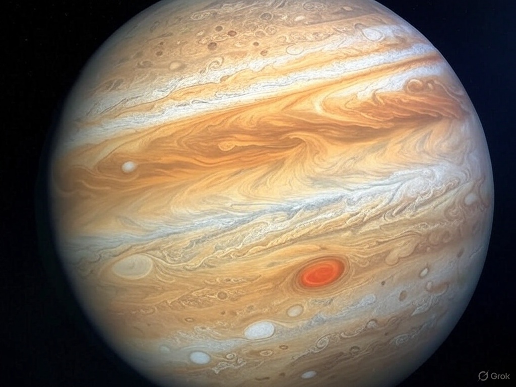 Orb_AI_io's tweet photo. The prompt was "An ariel view of Jupiter"

A-ChatGPT
B-Grok
C-DeepAI

Whats your favorite? https://t.co/NhCjcylAA5