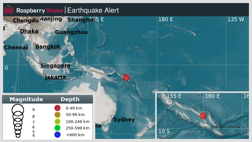 raspishakEQ's tweet photo. Preliminary M5.2 #Earthquake
ID: #rs2025fqncgs
42km from #Buala, #SolomonIslands
2025-03-21 19:28 UTC
Source: #EMSC
@raspishake
Join the largest #CitizenScience EQ community ➡ https://t.co/Y5O0dgJqJF
EVENT ➡ https://t.co/DUkn12leLI https://t.co/nEpaWN2sYC
