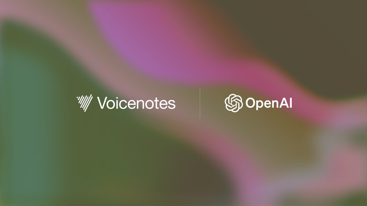 We worked with <a href="/OpenAI/">OpenAI</a> to bring new their state-of-the-art voice models to Voicenotes.  

Exceptional speech-to-text accuracy, even with accents or background noise — delivering the most advanced AI powered experience for our 200K+ Users.