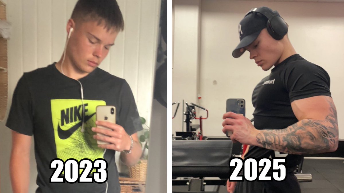 SelfMasteryMen's tweet image. your body changes when your mindset does. discipline built this—one rep, one meal, one day at a time. #FitnessTransformation #BuiltNotBorn #NoExcuses