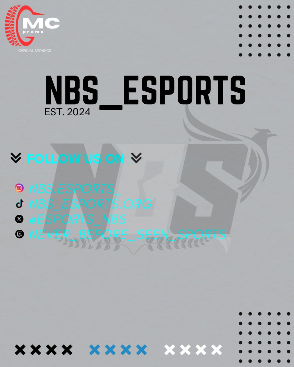 Esports_NBS's tweet photo. Go follow all our other platforms ! Don’t walk, run. We are here to stay ! 🎮1️⃣ 
#R6ZA #R6Community #r6console #r6crossplatform https://t.co/62QBWNUzkZ