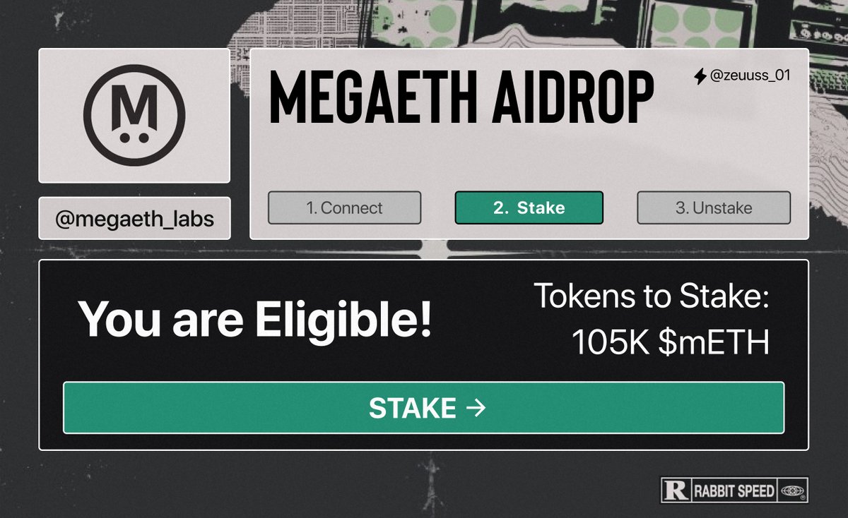 zeuuss_01's tweet photo. MegaETH just confirmed an OFFICIAL TESTNET

➖ Takes: 5 min
➖ Cost: $0

Step-by-step guide 👇🧵 https://t.co/QGDd6F8MF7