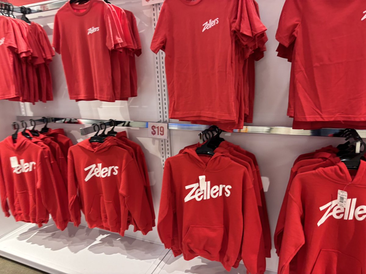 Get them while you can. I suspect one day these will be cool to wear, once they’re considered vintage. And they’ll  likely be worn by people who are too young to have ever gone to a Zellers store.