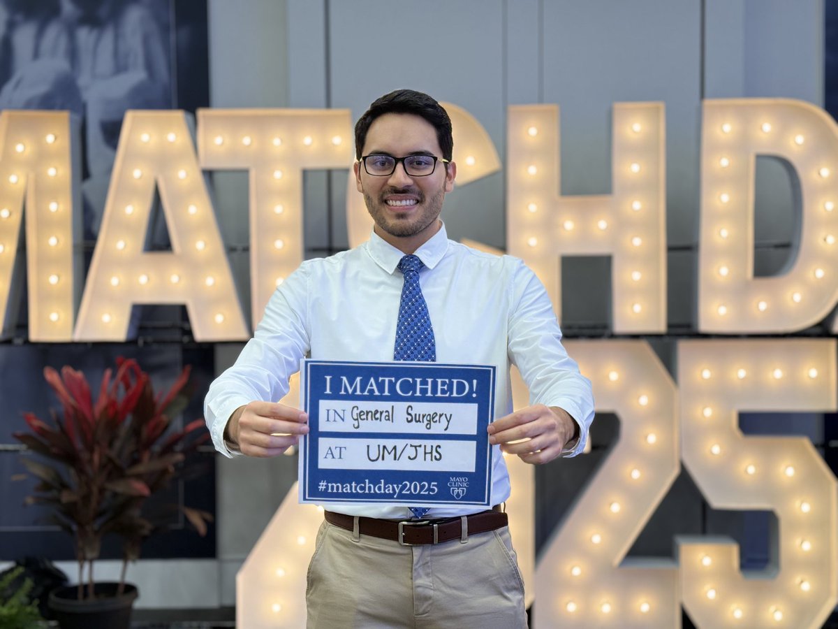 bryanfvc96's tweet photo. Beyond thrilled to share that I’ll be starting my general surgery training at @UMJMHSurgery! Dreams really do come true! Can’t wait to start this incredible journey! Here I come Miami! #LatinxSurgeons #Match2025 #Matchday @inside_thematch @ProjectImg @IMG_Ecuador https://t.co/gg9LjTXajO
