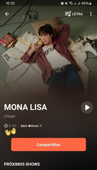 FAÇAM SHAZAM EM MONA LISA

🚨 SHAZAM É IMPORTANTE! 🚨

Ele identifica músicas populares e ajuda rádios e gravadoras a notar as faixas mais procuradas! 📻🎶

Quanto mais Shazams MONA LISA recebe, mais alta ela sobe nos rankings! 📈

Apoie MONA LISA fazendo Shazam agora!