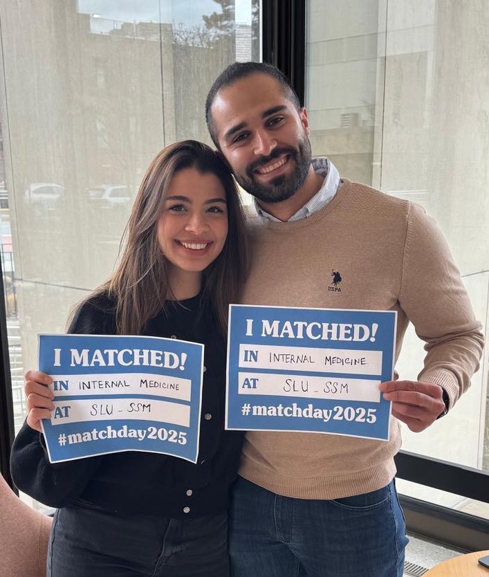 Hassan Kawtharany, MD, MSCI (@hassankwth) on Twitter photo We couple matched!!!
We are grateful for family, friends, mentors and everyone who contributed to our journey.
Super happy and excited to be part of <a href="/slusom/">SLU Medicine</a> <a href="/im_slu/">SLU Internal Medicine Residency</a>!
#Match2025 #Couplematch We couple matched!!!
We are grateful for family, friends, mentors and everyone who contributed to our journey.
Super happy and excited to be part of <a href="/slusom/">SLU Medicine</a> <a href="/im_slu/">SLU Internal Medicine Residency</a>!
#Match2025 #Couplematch