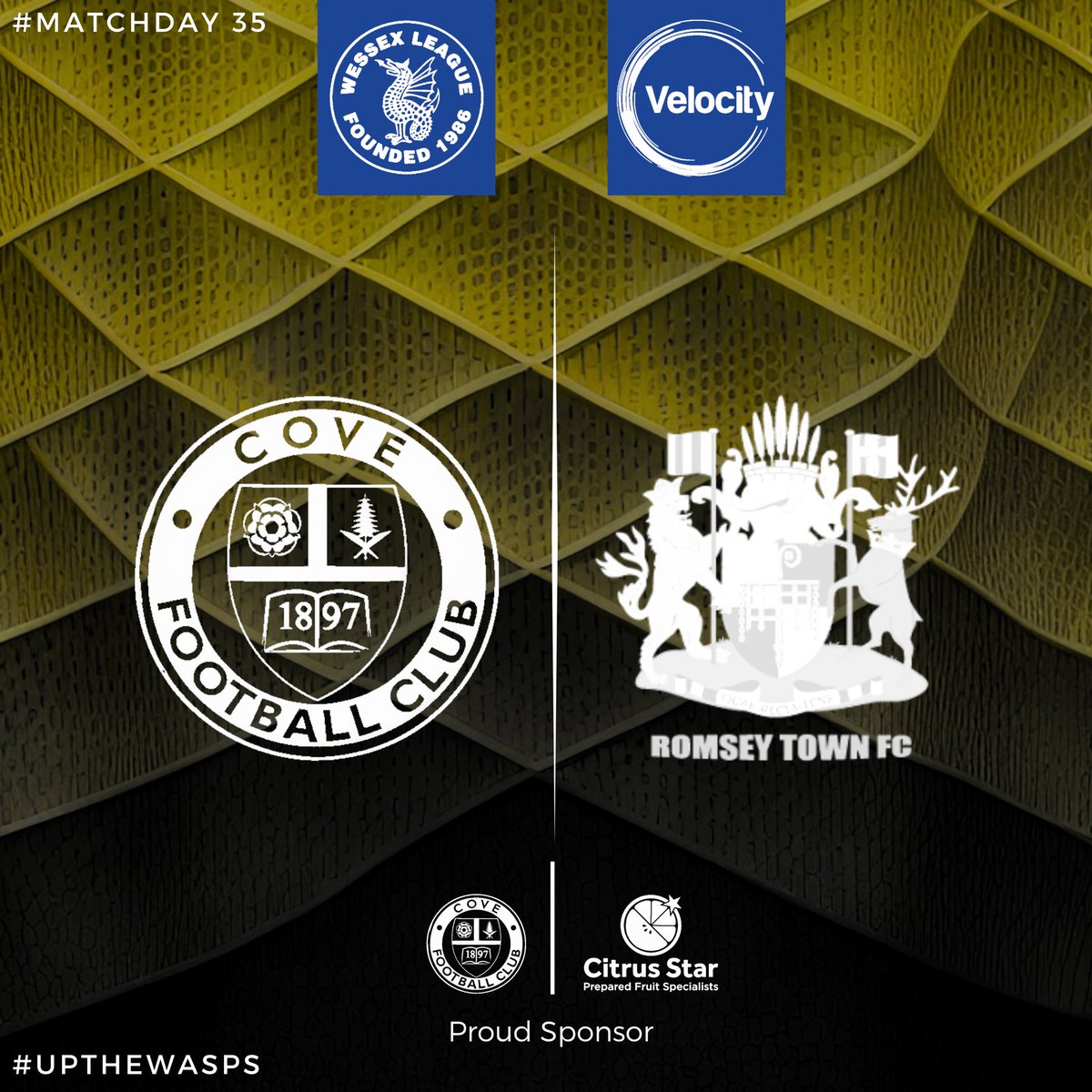 Cove Football Club (@covefc_official) on Twitter photo ๐ ๐๐๐ ๐๐ ๐๐โฆ
Non-league day tomorrow, come down to Oak Farm and support your local club๐
We also welcome back our U8s as mascots for the game๐ค๐
๐<a href="/Romseytownfc1/">Romsey Town Football Club</a>
๐๏ธ22/03
๐๏ธOak Farm Stadium
๐GU14 8PF
โฐ15:00pm Kickoff
๐๐บBar and kitchen open
<a href="/wessexleague/">Velocity Wessex League</a> ๐ ๐๐๐ ๐๐ ๐๐โฆ
Non-league day tomorrow, come down to Oak Farm and support your local club๐
We also welcome back our U8s as mascots for the game๐ค๐
๐<a href="/Romseytownfc1/">Romsey Town Football Club</a>
๐๏ธ22/03
๐๏ธOak Farm Stadium
๐GU14 8PF
โฐ15:00pm Kickoff
๐๐บBar and kitchen open
<a href="/wessexleague/">Velocity Wessex League</a>