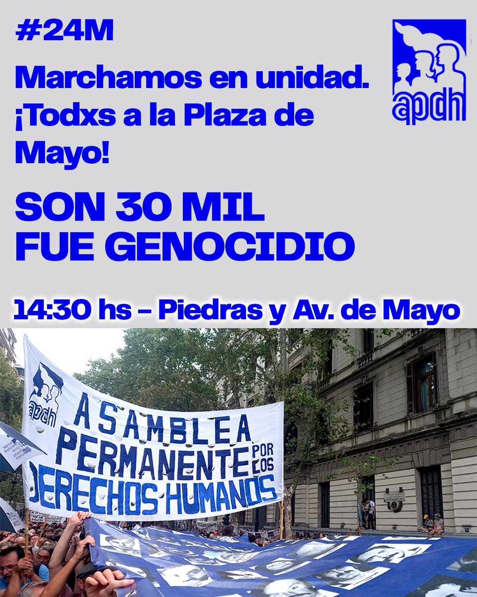 APDHArgentina's tweet image. 