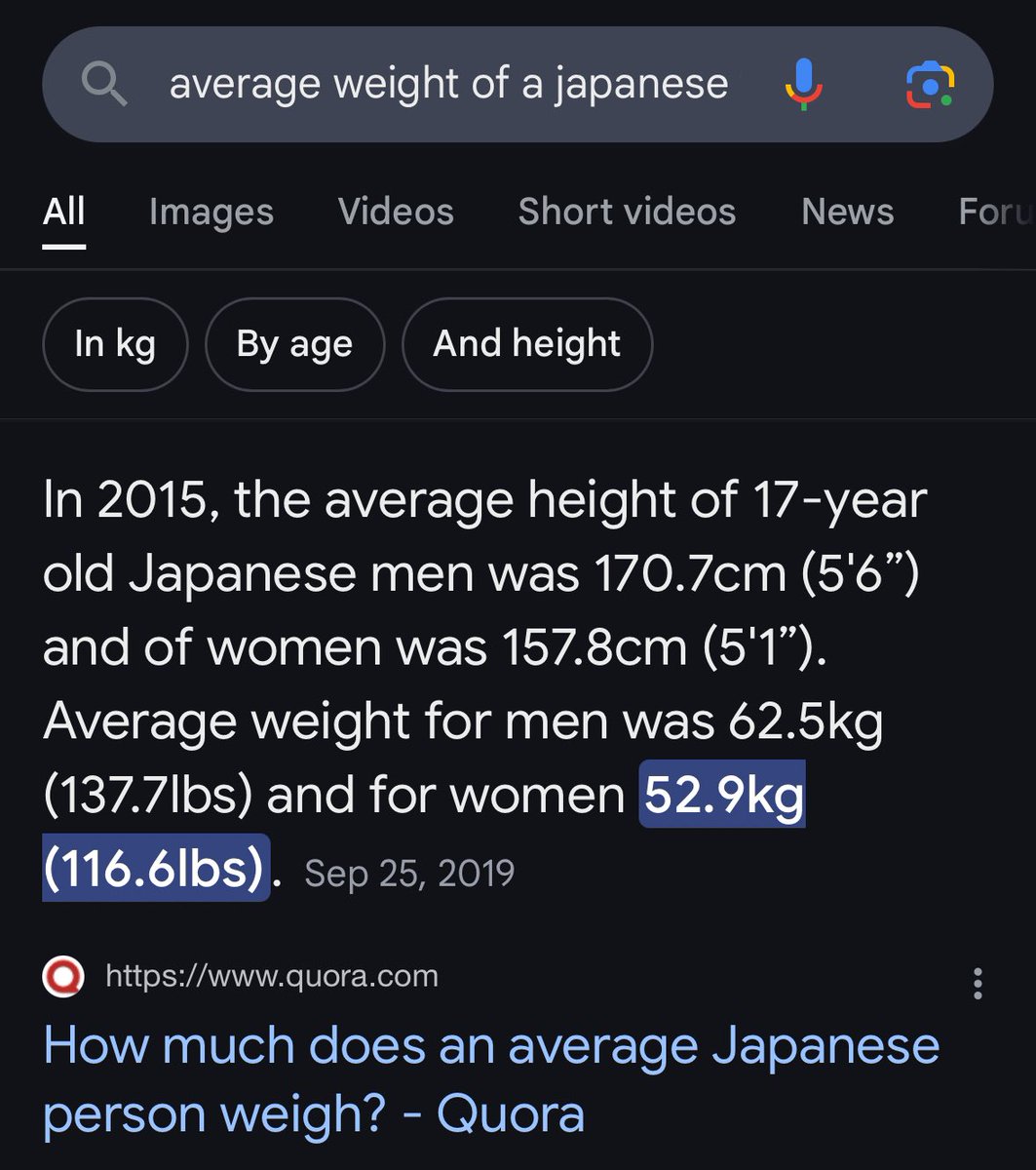bmi2605's tweet photo. rt if you weigh less than the average japanese women https://t.co/v0cyDiCuhw