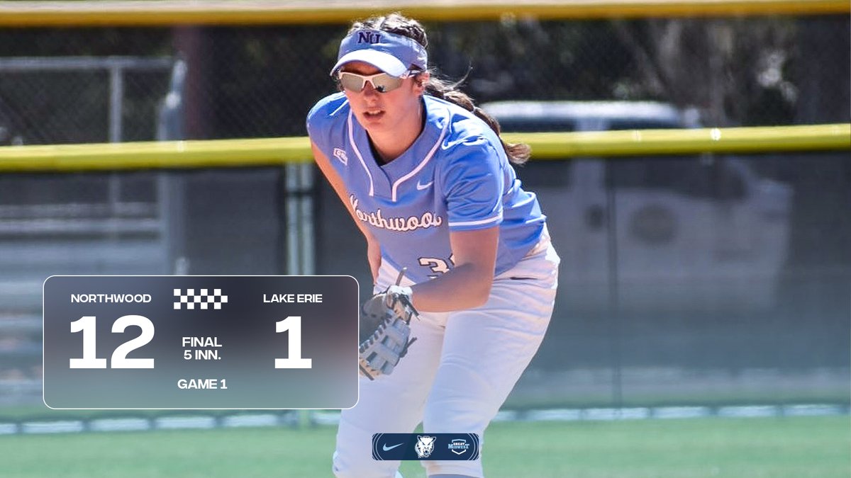 Northwood Athletics (@nutimberwolves) on Twitter photo 🥎FINAL | <a href="/Northwoodsball/">Northwood Softball</a> Earns 12-1 Win Over Lake Erie In Five Innings!
Schafsnitz: 2-2, 2 2B, 2 RBI, 2 R
Cuthrell: 2-2, RBI, 2 R
Gale: HR, 3 RBI, R
Ziel: 2-2, BB
Lundquist: 3 RBI, R, BB
Fantin: 2B, BB, 2 R
Game two of the DH is coming up shortly!
#RollTimbys🐺 🥎FINAL | <a href="/Northwoodsball/">Northwood Softball</a> Earns 12-1 Win Over Lake Erie In Five Innings!
Schafsnitz: 2-2, 2 2B, 2 RBI, 2 R
Cuthrell: 2-2, RBI, 2 R
Gale: HR, 3 RBI, R
Ziel: 2-2, BB
Lundquist: 3 RBI, R, BB
Fantin: 2B, BB, 2 R
Game two of the DH is coming up shortly!
#RollTimbys🐺
