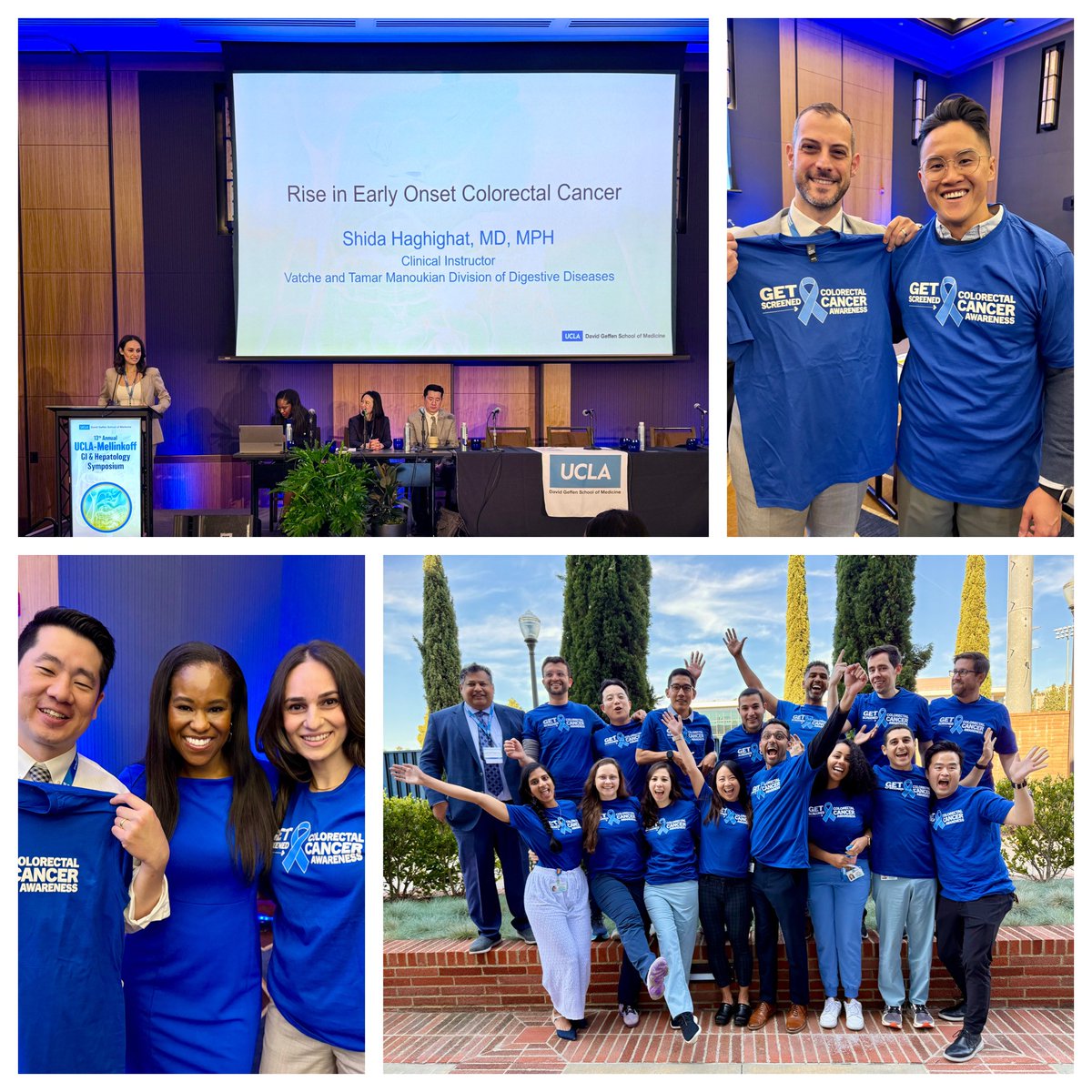 UCLA Gastroenterology and Hepatology (@uclagihep) on Twitter photo 💪Promoting #colorectalcancer prevention and early detection, in-person and online, at 13th Annual UCLA-Mellinkoff GI & Hep Symposium!
🗣️#CRC speakers: <a href="/drfolamay/">Fola May, MD PhD</a> <a href="/DoctorShida/">Shida Haghighat, MD, MPH</a> Dr. Anthony Myint Dr. Wendy Ho
💥#UCLAGI fellows in the house! 💪Promoting #colorectalcancer prevention and early detection, in-person and online, at 13th Annual UCLA-Mellinkoff GI & Hep Symposium!
🗣️#CRC speakers: <a href="/drfolamay/">Fola May, MD PhD</a> <a href="/DoctorShida/">Shida Haghighat, MD, MPH</a> Dr. Anthony Myint Dr. Wendy Ho
💥#UCLAGI fellows in the house!