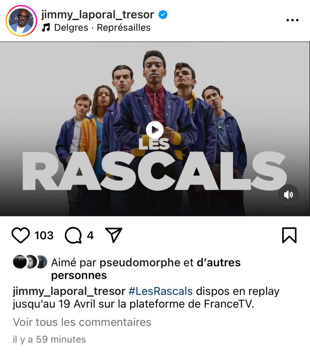 C’est dispo sur le replay de France TV. Donc gratuit. Pour ceux qui veulent connaître la petite histoire de France. Et comme dirait quelqu’un : FAITES DU BRUIT !!!!