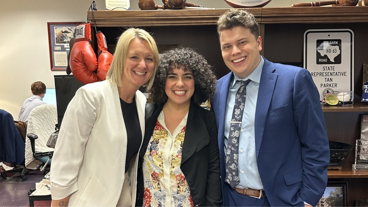 The <a href="/PalletShelter/">Pallet</a> team was in Texas this week meeting with <a href="/TanParkerTX/">Senator Tan Parker</a> 's office. Senator Parker has been a leader in addressing unsheltered homelessness and advancing solutions tprioritizingdignity and community.
We are proud to continue working together on innovative