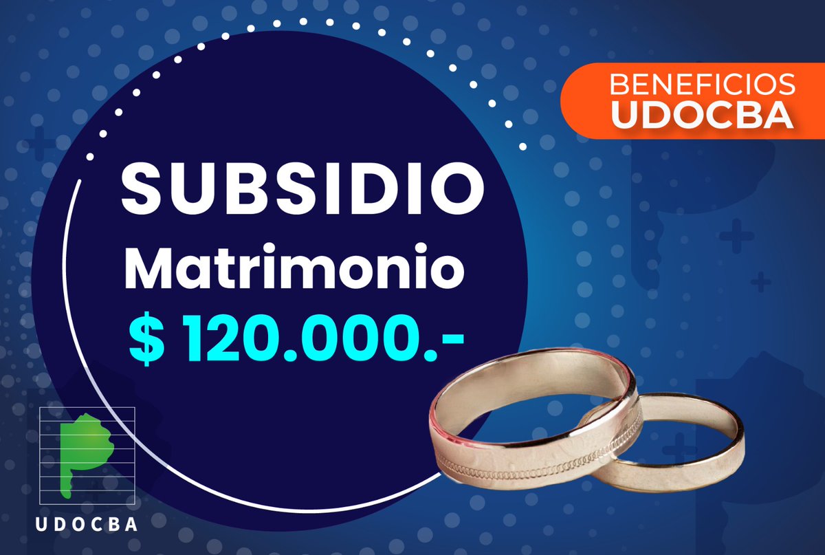 udocbacentral's tweet photo. ✨ ¡Conocé los Beneficios UDOCBA! ✨

✅ Cobertura social asistencial:
🔹 Subsidios por matrimonio, adopción, nacimiento y fallecimiento
🔹 Reintegro óptico y de  plantillas
🔹 Lentes gratis para menores de hasta 15 años.
🔹 Ayuda económica en salud https://t.co/zl54iTJWPV