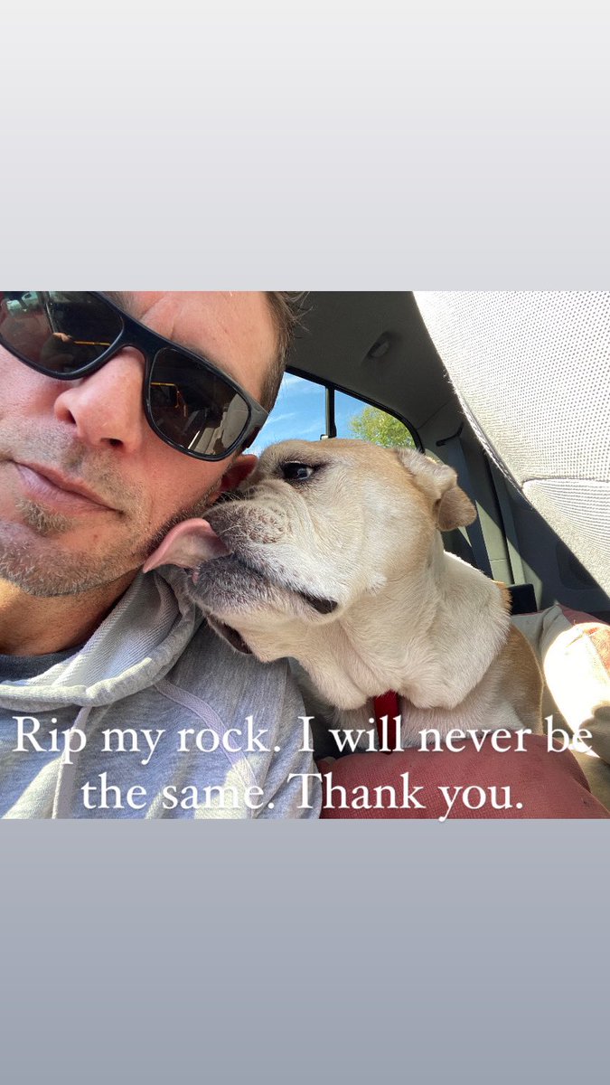 Thanks for EVERYTHING Momo. This life will never be the same. I’ll see you soon. 
I know your up there with him chasing all the animals and playing. You were there during some really dark times. I’ll love you forever. 🙏🏼🙏🏼

Thank you.