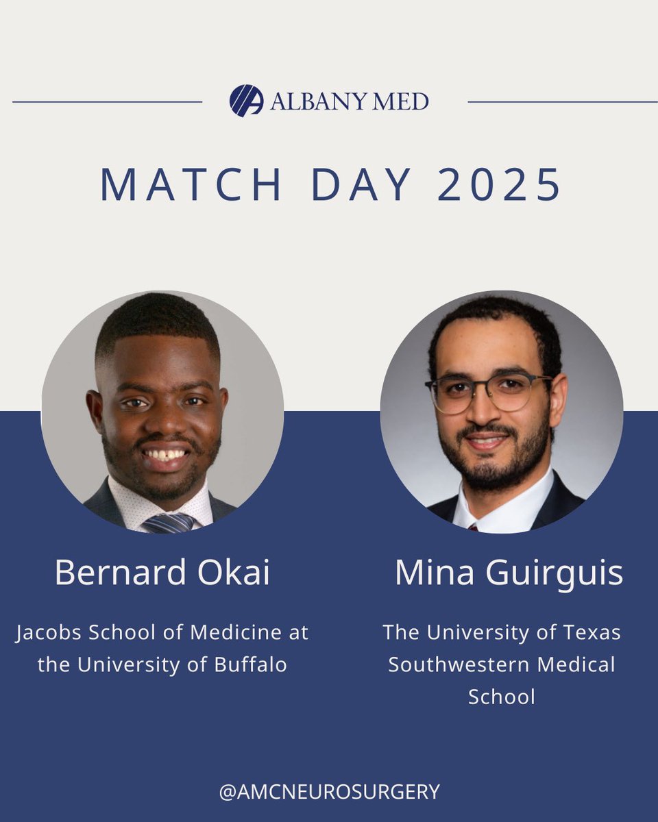 Albany Medical Center Department of Neurosurgery tweet media