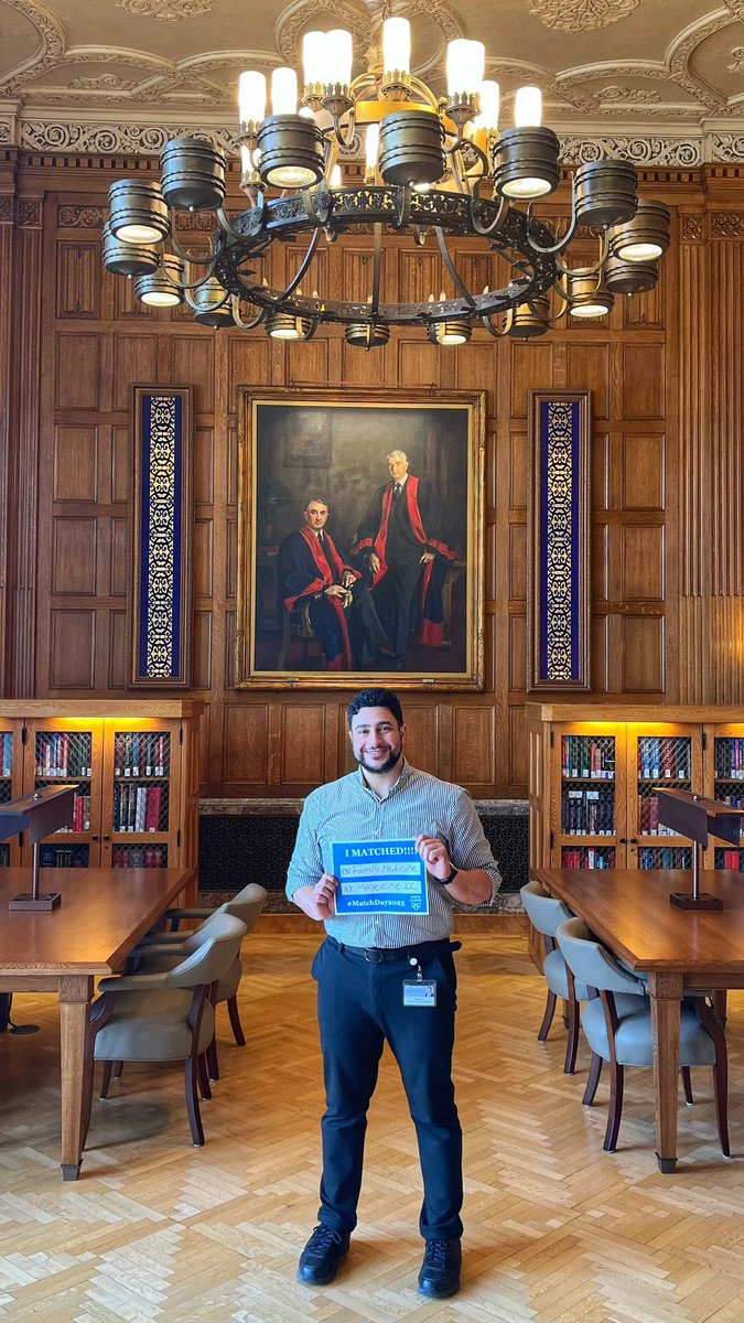Omar Elmahdy (@ebnelmahdy94) on Twitter photo From a dream to reality.
I am thrilled that i MATCHED at <a href="/MayoClinic/">Mayo Clinic</a> for Family Medicine Residency! Grateful, excited, and ready for this next chapter.
Hard work pays off!
Alhamdulliah
#MatchDay2025 #MayoClinic #FamilyMedicine From a dream to reality.
I am thrilled that i MATCHED at <a href="/MayoClinic/">Mayo Clinic</a> for Family Medicine Residency! Grateful, excited, and ready for this next chapter.
Hard work pays off!
Alhamdulliah
#MatchDay2025 #MayoClinic #FamilyMedicine