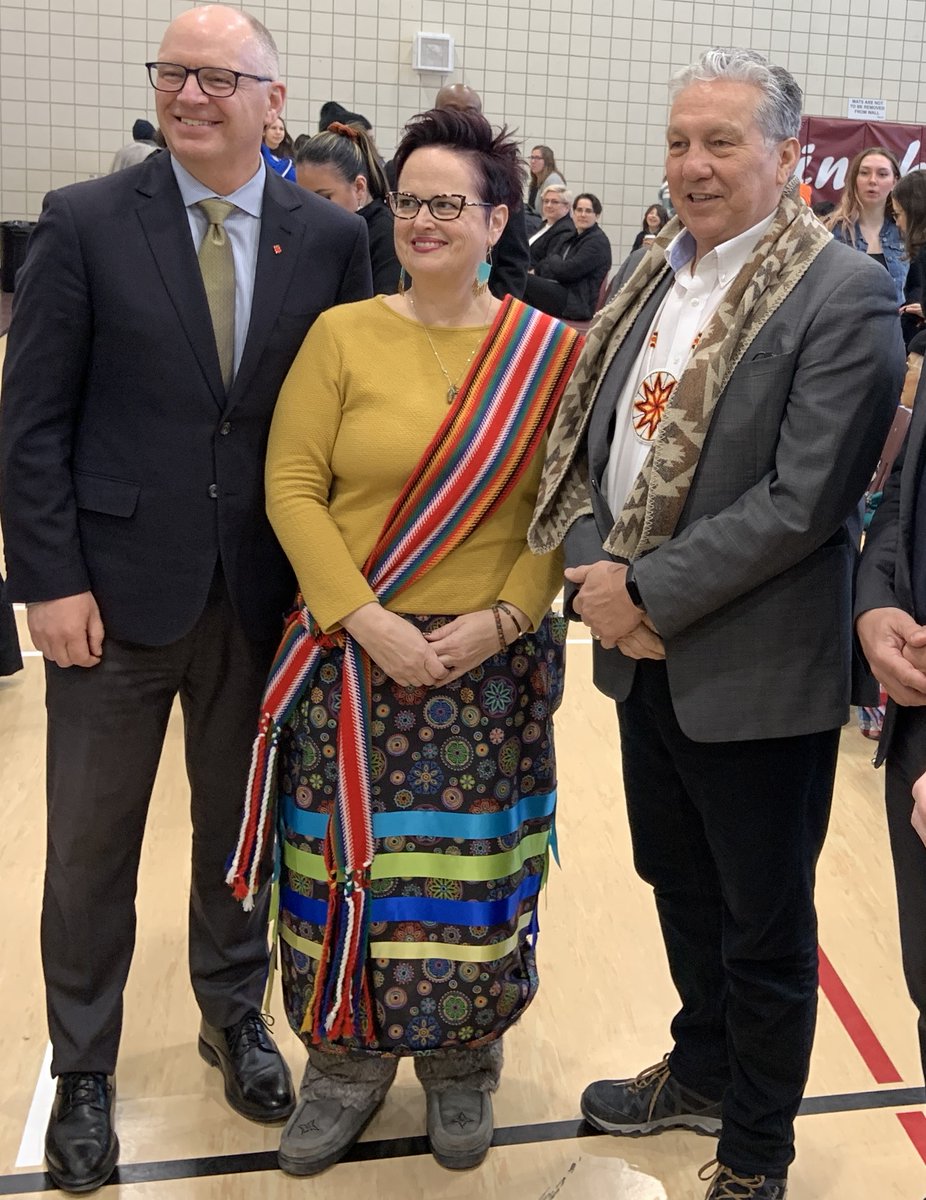 stbstvdan's tweet photo. Ce fut un honneur d’être invité ce matin à la cérémonie de dénomination et de bénédiction du nouveau projet de parc et de sentier au centre communautaire de Winakwa. Ce nouveau parc offrira un environnement extérieur dynamique et inclusif aux jeunes et aux familles du quartier. https://t.co/cKAtU2vErW