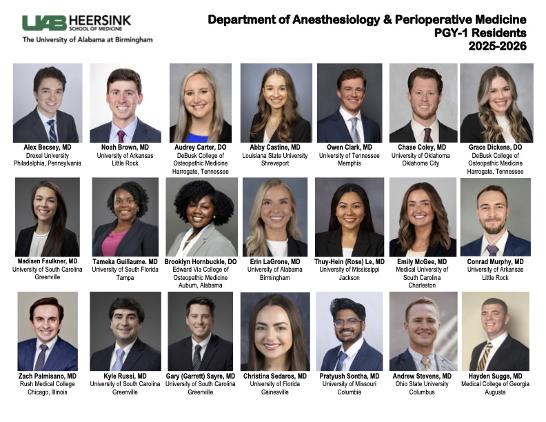 UAB Anesthesiology tweet media