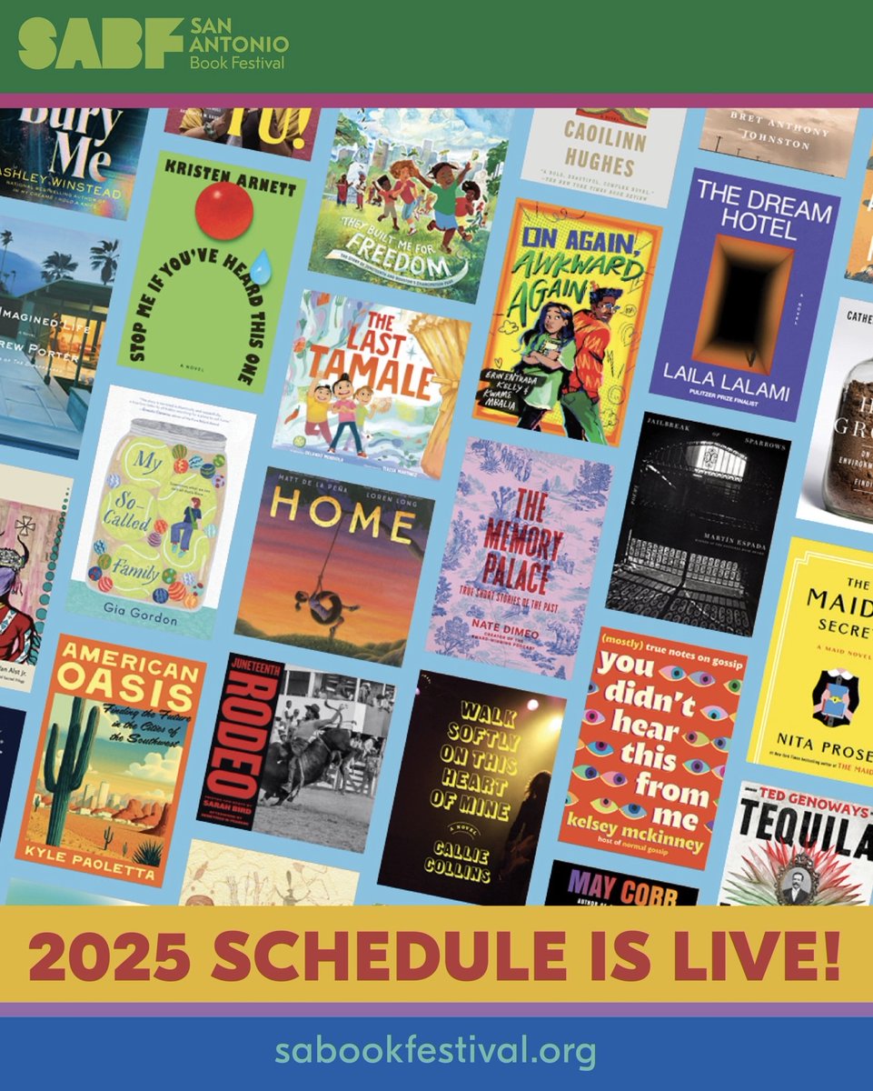 San Antonio Book Festival tweet media