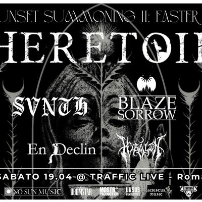 metal_it's tweet image. DARK SUNSET SUMMONING II: EASTER EDITION, dettagli e lineup della seconda edizione #darksunsetsummoningii #easteredition: metal.it/note.aspx/9739…