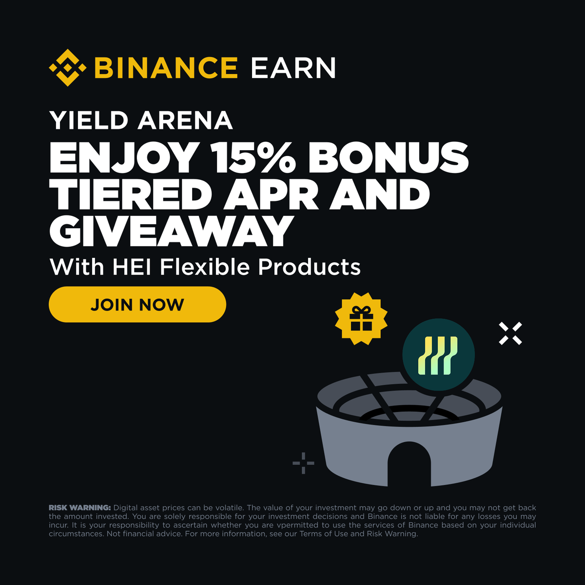Binance tweet media