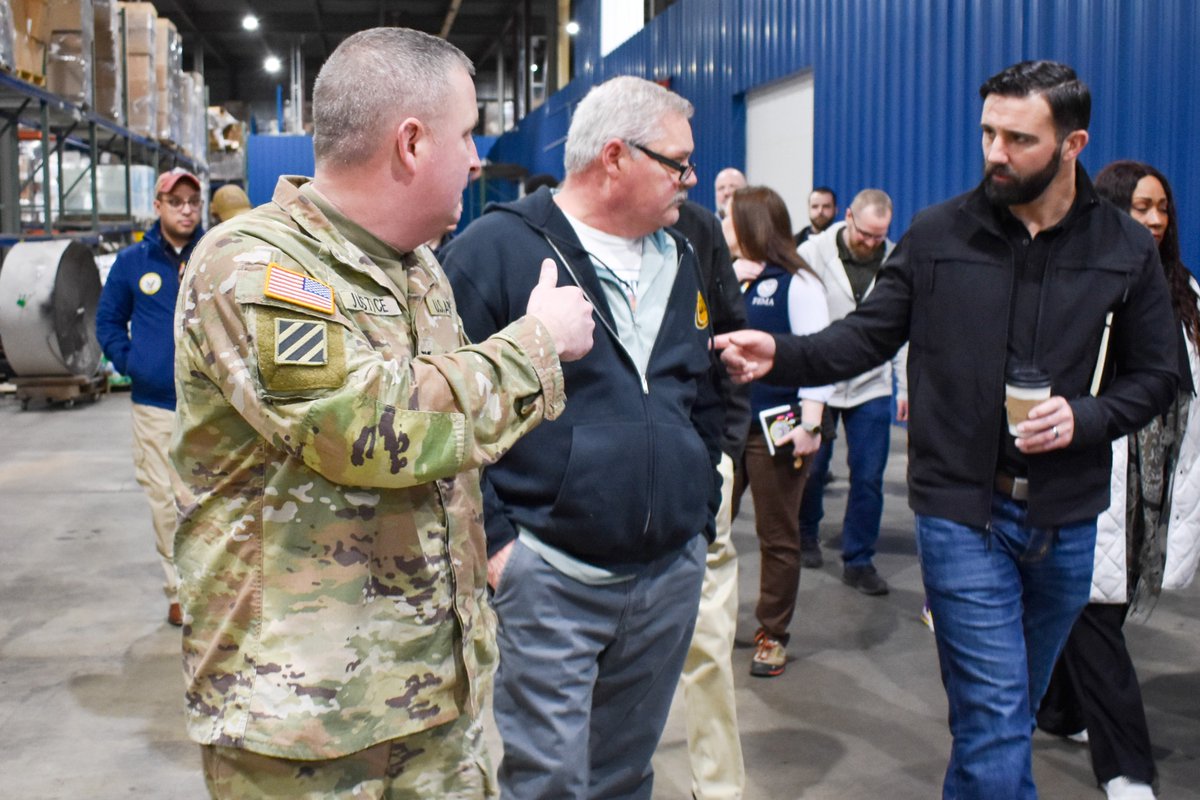 FEMA_Cam's tweet photo. I'm in West Virginia this week to check on response efforts following the recent flooding. I met with our logistics team who are assuring we have what we need, when we need it to support communities' recovery. https://t.co/JpXs21eoxS