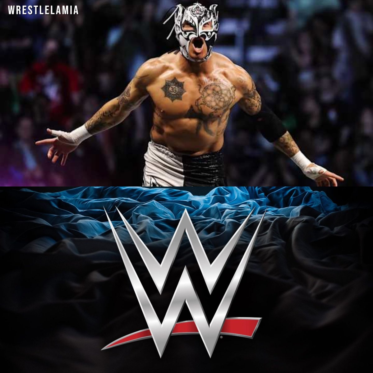 wrestlelamia's tweet photo. Rey Fenix has officially signed with WWE 🔥

(via @FightfulEspanol &amp; @FightfulSelect ) https://t.co/hr42yhpYX9