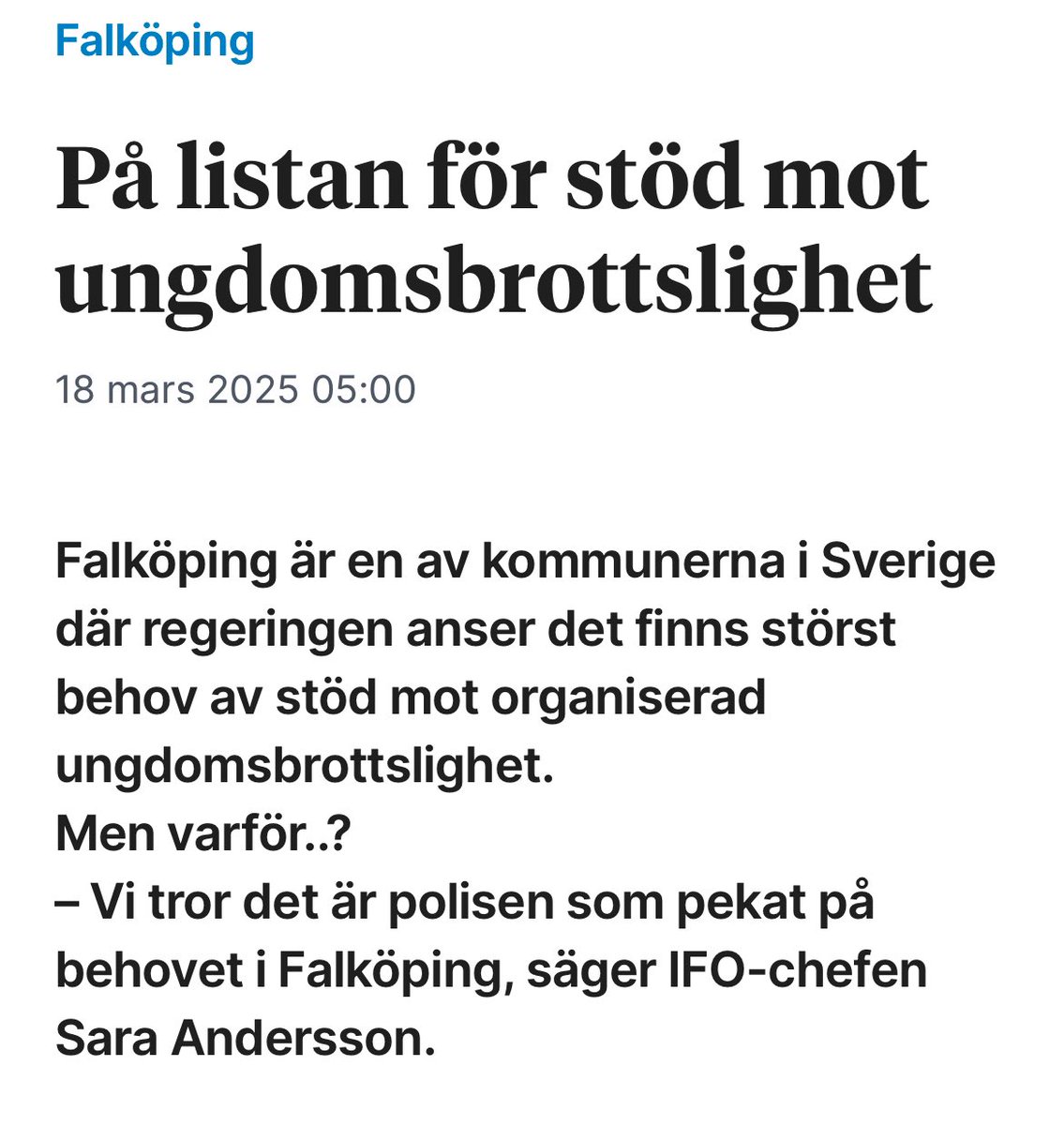 jesperlinder's tweet photo. @Johnssonen Också i Falköping https://t.co/33SUslHzHA