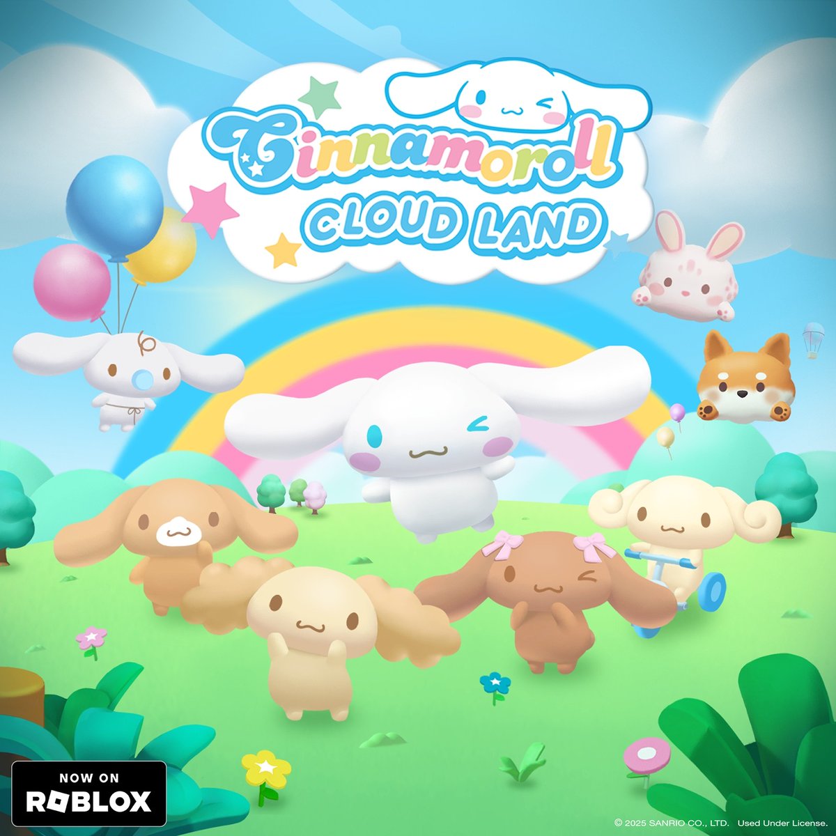 遊びを通じて世界を繋ぐ「ROBLOX」のプラットフォームに「シナモロール