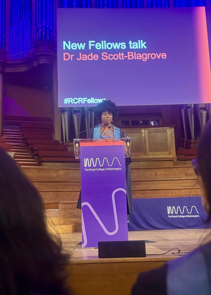 Jade Scott-Blagrove (@jadescottb) on Twitter photo Honoured to give the <a href="/RCRadiologists/">The Royal College of Radiologists</a> New Fellows Talk at today’s Admission Ceremony. A pleasure meeting our new Fellows and their families; the future of radiology and clinical oncology is bright ☀️ Honoured to give the <a href="/RCRadiologists/">The Royal College of Radiologists</a> New Fellows Talk at today’s Admission Ceremony. A pleasure meeting our new Fellows and their families; the future of radiology and clinical oncology is bright ☀️