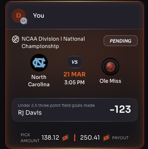 thedaybettor's tweet image. Quick $7.95 with @OddsJam mobile alerts💰
RJ Davis Over 2.5 Threes - Win $146.08 on Fanduel, lose $138.12 on Rebet = $7.96 profit
Under - Win $112.29 on Rebet, lose $104.34 on Fanduel = $7.95 profit
oddsjam.com/?ref=thedaybet…
Code: WINNING
7 day free trial & 35% off first month!…